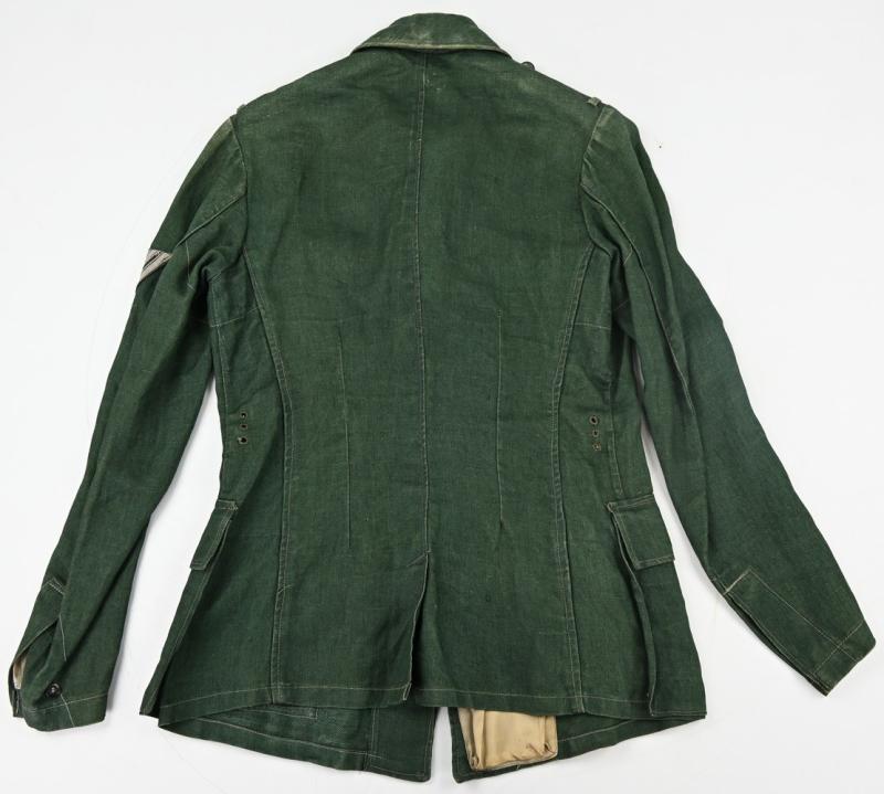 German WH M43 HBT Combat Tunic