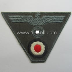 Later-war- (ie. 'last-ditch'-) pattern WH (Heeres): 'M43-pattern') cap-eagle/cocarde...