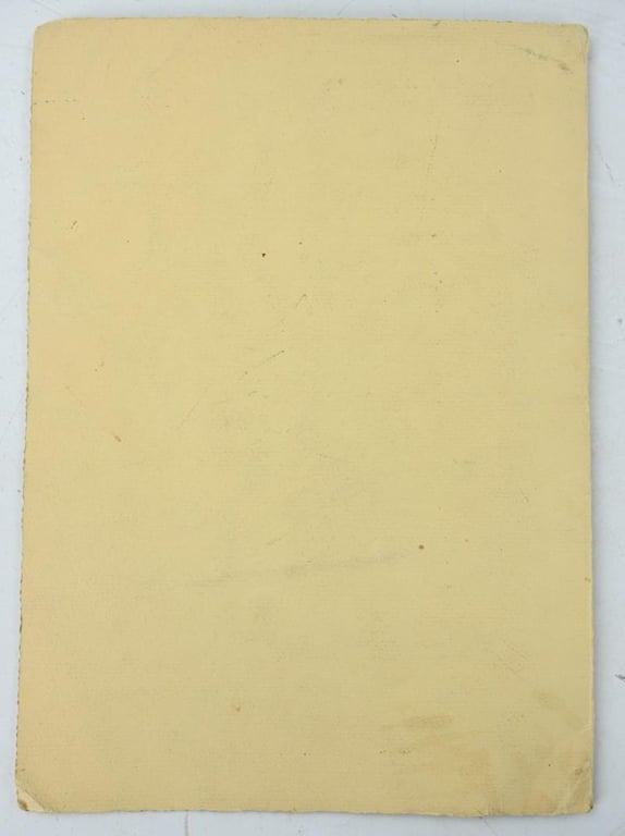 German Third Reich Promotion Document 'Oberamtsrichter'