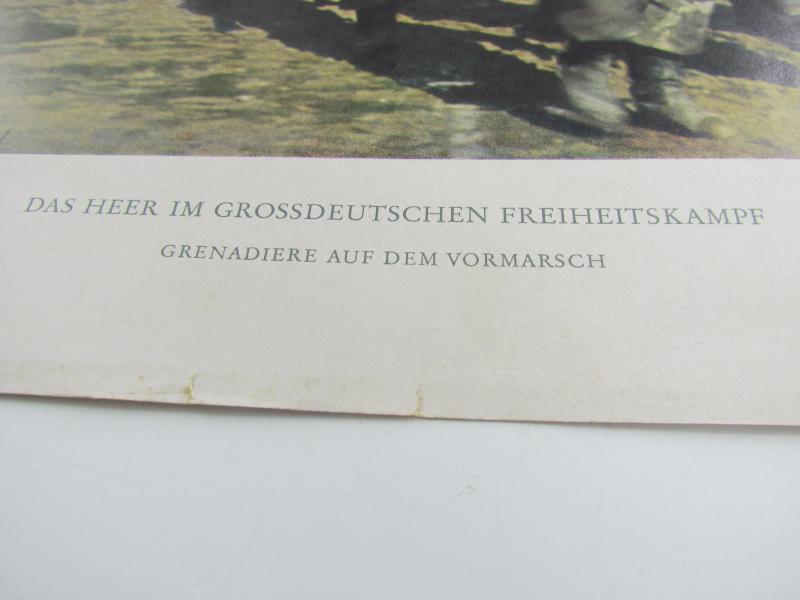 German.Printed Photo,”Das Heer Im Grossdeutschen Freiheitskampf
