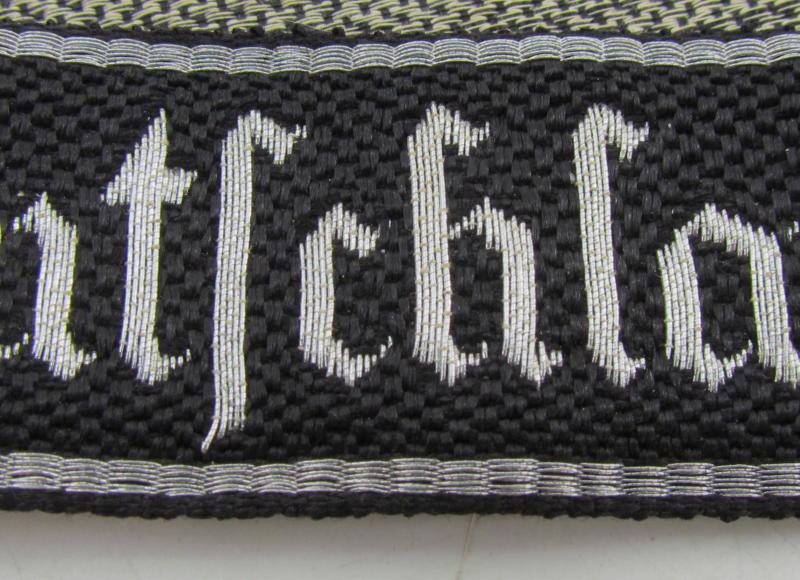 Waffen SS-Standarte ‘Deutschland’ Officers Cufftitle with RZM Tag...Mint