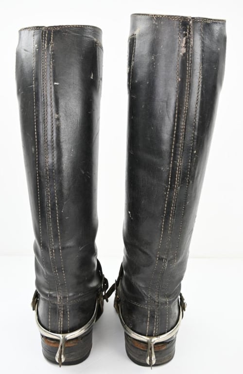 German WH Cavalry Jackboots with Spurs