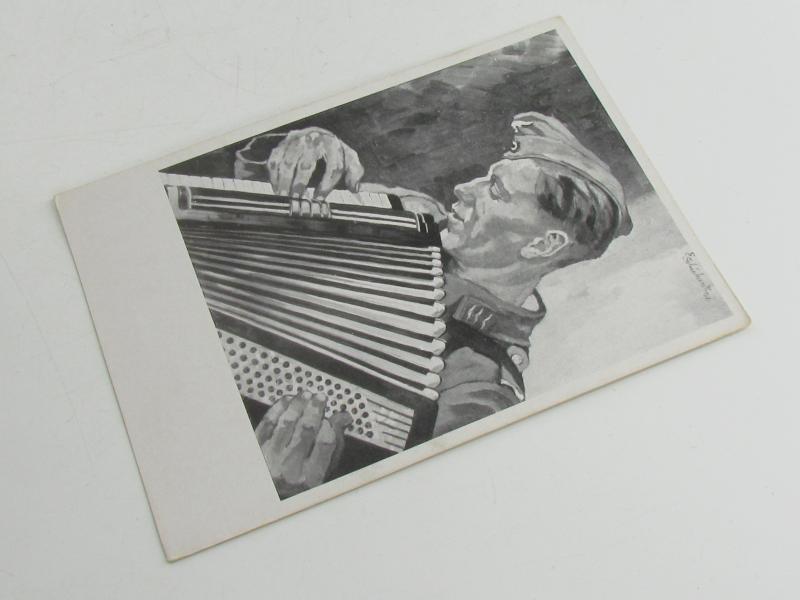 Postcard : Eugen Schickardt ...In der Freizeit