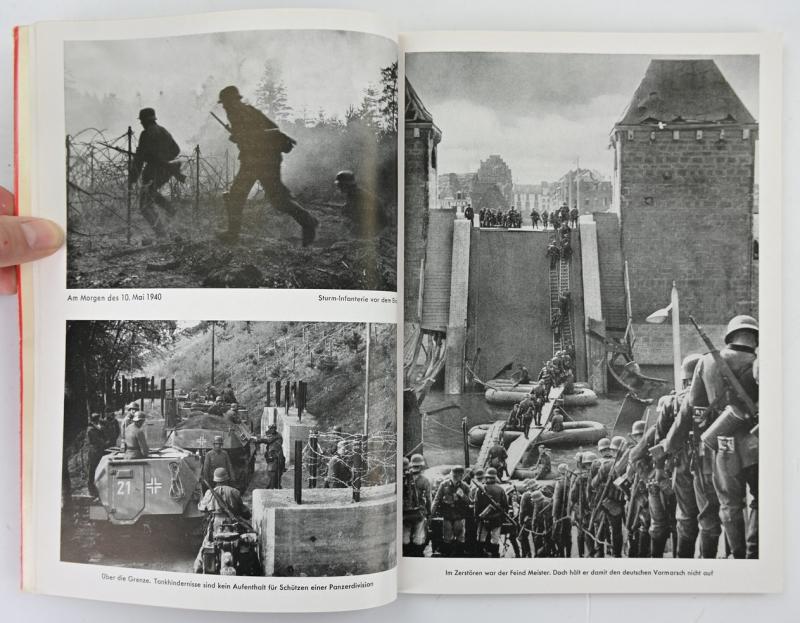 German Book Adolf Hitler 'Mit Hitler im Westen'