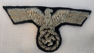 Offiziersadler für Schiffchene or Knautschmützen o. Alter Art...
