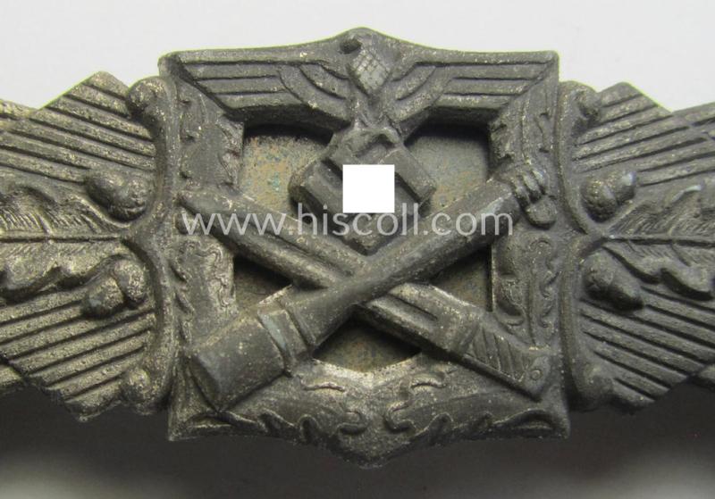 'Nahkampfspange in Silber' being a maker- (ie. 'FLL'-) marked- so-called: '3rd pattern'-specimen