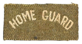British WW2 Home Guard Shoulder Badge
