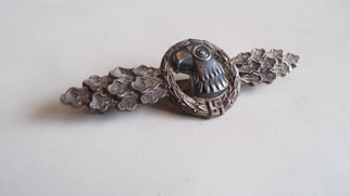 Frontflugspange für Aufklärer in Silver
