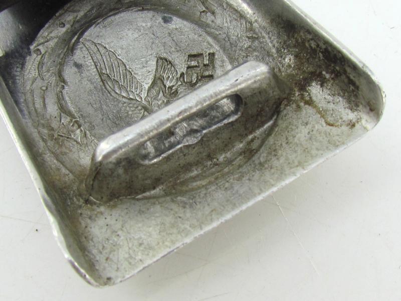 Luftwaffe Tabbed Aluminum Buckle 1939 ( JMO )