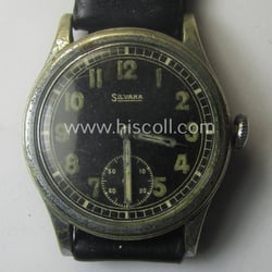 WH (Heeres, Luftwaffe etc.) WWII-period wrist-watch (or: 'Dienstuhr')...