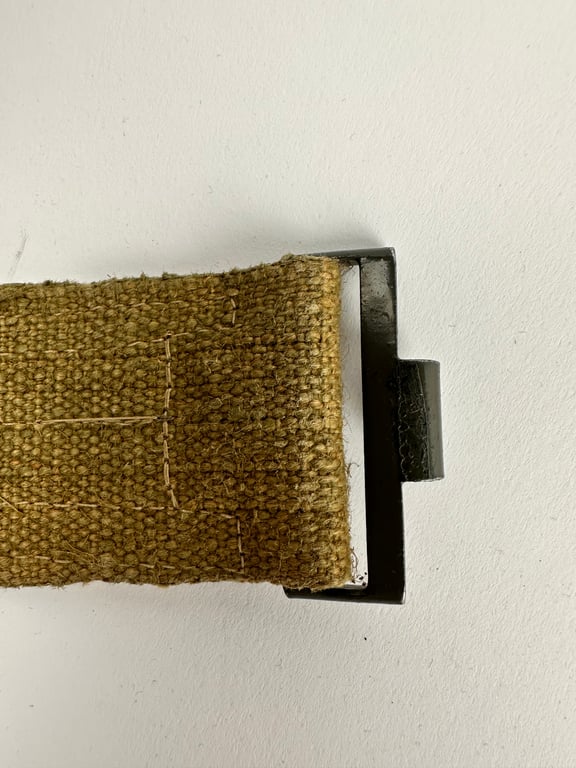 RARE Wehrmacht tropical ‘Afrikakorps’ belt by "E. Schneider"