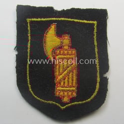 Waffen-SS 'volunteer'-arm-shield as was intended for usage by...