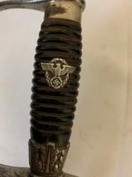 NCO SS Police Sword