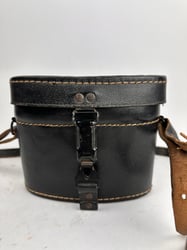 Rare German ww2 Presstoff 6x30 case for Bakelite...