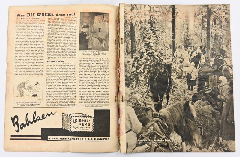 German Third Reich Magazine 'Die Woche' 1941
