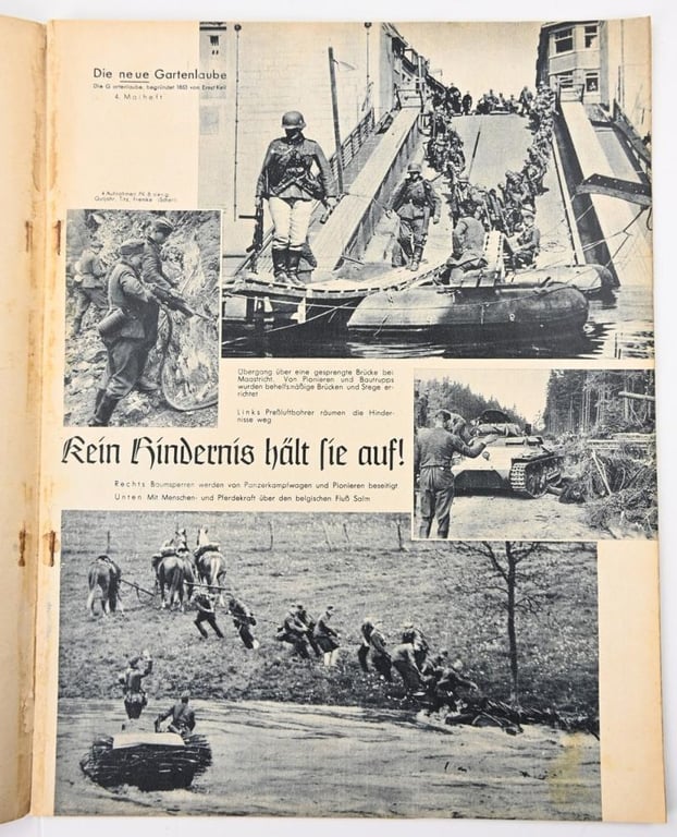 German Third Reich Magazine 'Die Woche' 1939