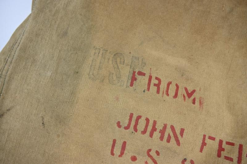 US Navy WW2 named Kit-bag