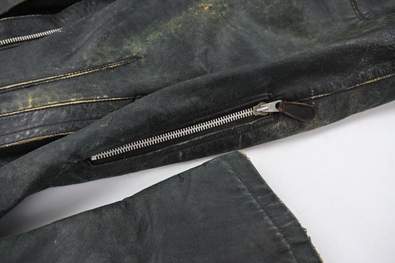 German KM Leather Coverall