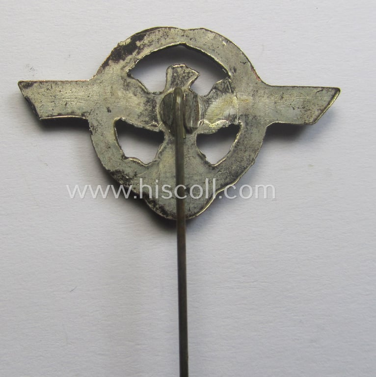 'Deutsche Polizei' (or: German police) lapel-pin sigifying membership witin the 'Deutsche Polizei' as was intended for usage on the civil-attire