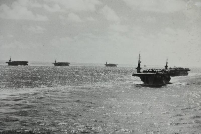 US Navy WW2 Fleet Press Photo