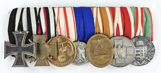 German WH 7-Pieced Medalbar