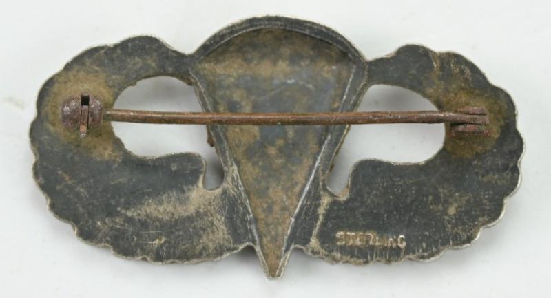 US WW2 Sterling Silver Jumpwing