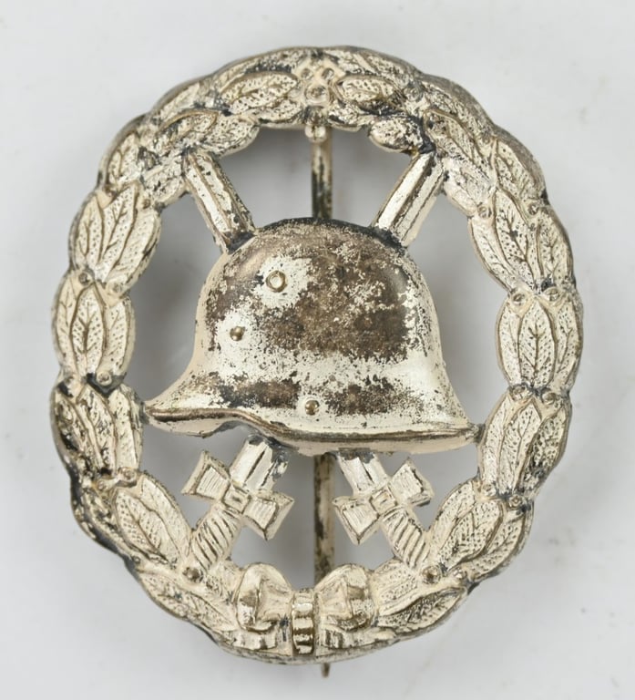 German WW1 Wound Badge in Silver