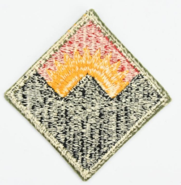 US WW2 Army Western Defense Command SSI