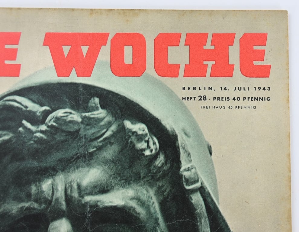 German Third Reich Magazine 'Die Woche' 1943