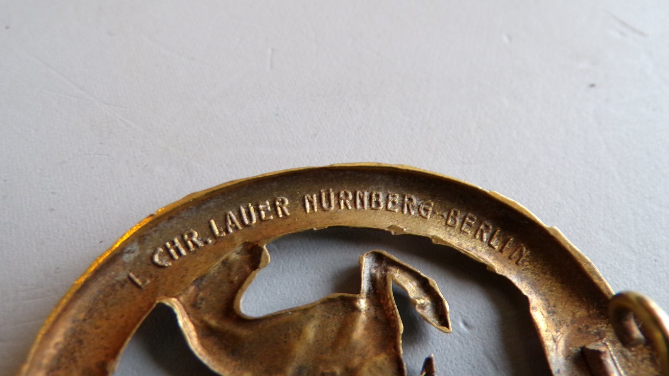 Deutsches Reiterabzeichen 3. Stufe in Bronze