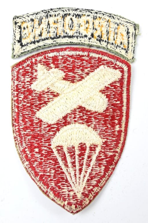 US WW2 Airborne Command SSI 'John E. Greer' 502nd PIR 101st AB