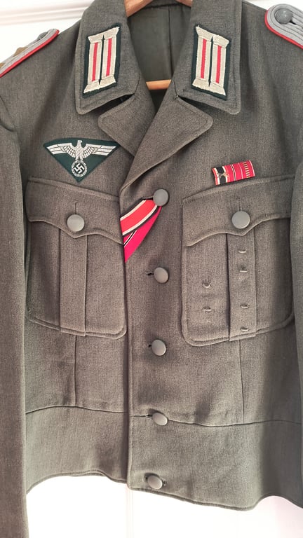 WWII Artillery Officer M44/45 short tunic
