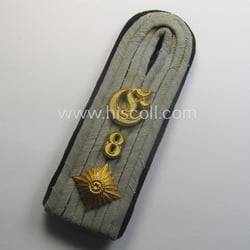 Single, WH (Heeres), 'cyphered' officers'-type shoulderboard: 'Oberleutnant u....