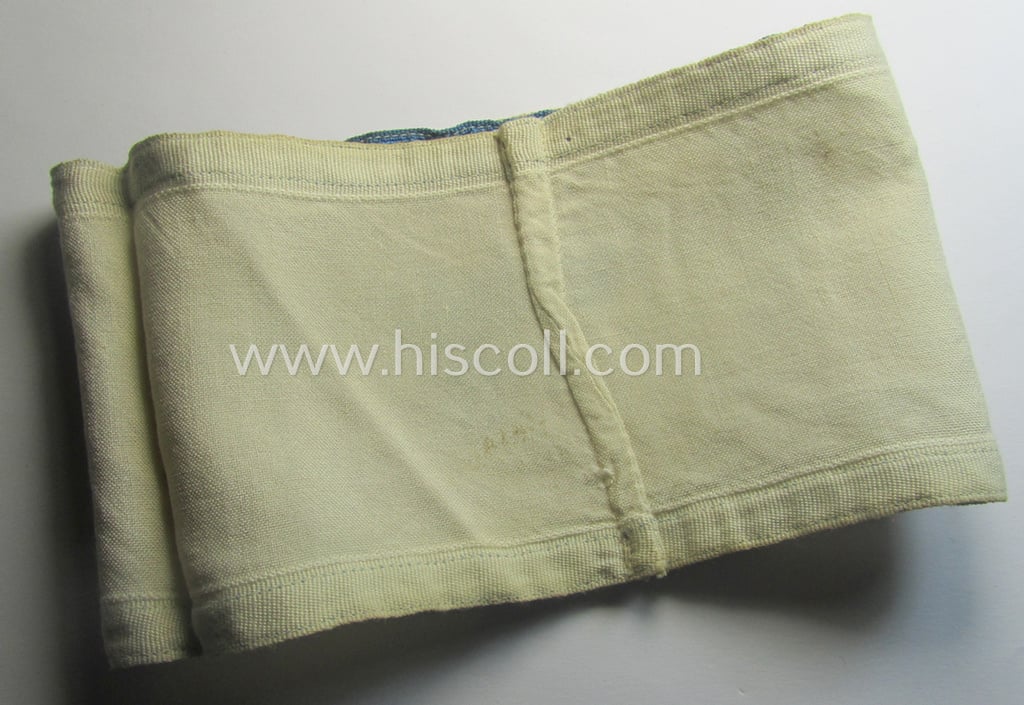 WH (Heeres) armband (or: 'Dienst-Armbinde') as was (presumably) intended for (graduated-) staff-members serving within one of the army, officers'-cadet-schools