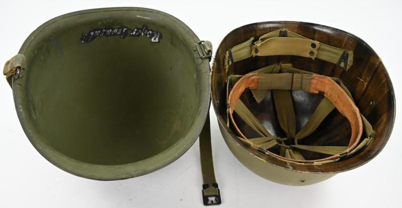 US WW2 Navy Schlueter Helmet with Liner