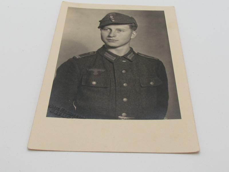 Portrait Photo of a Wehrmacht Soldier
