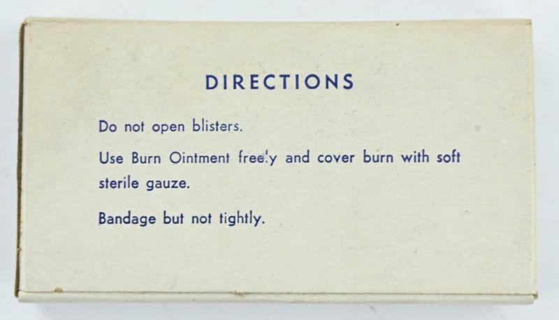 US WW2 Burn Injury Set