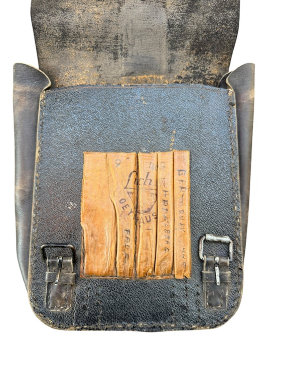 Mapcase made of Entrenching Tool carrying Case