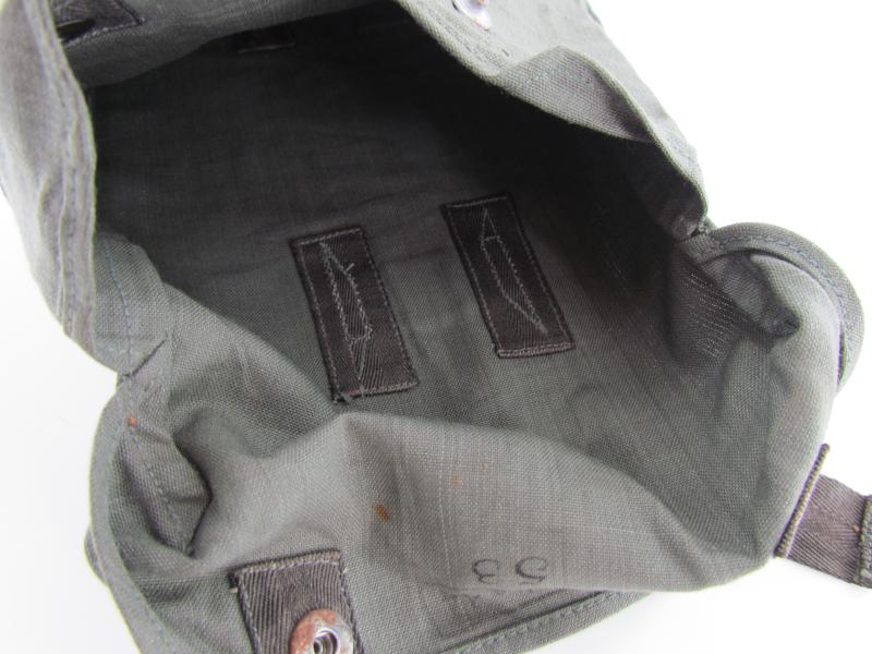 Late War WH/SS Gasplane Pouch Marked dtq 44