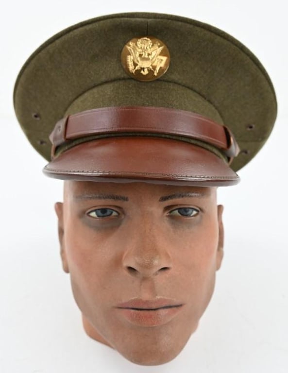 US WW2 EM Service Visor Cap