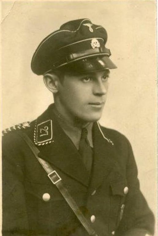 Early political SS/SA Leader's Cap Eagle in Silver (800)