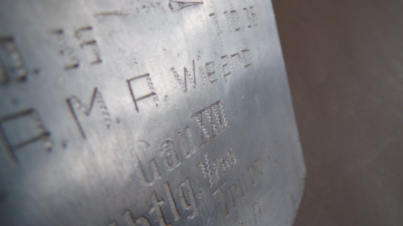 RAD Miniature Remembrance Spade