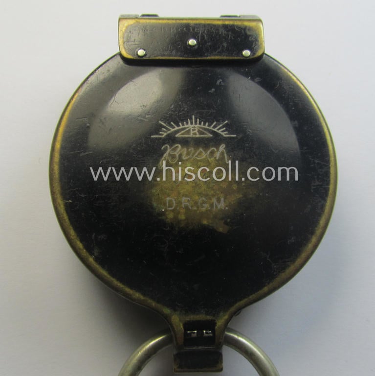 WH compass (ie. 'Marschkompass') 'Busch'-marked (numbered: '64442')