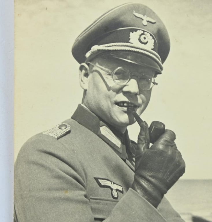 German WH Officer Picture 'Normandy'