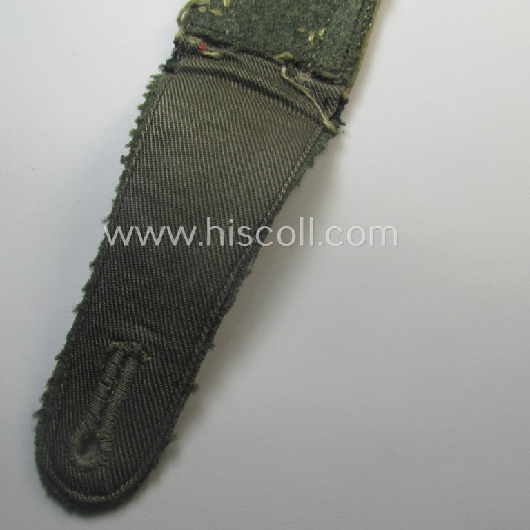 Superb - regrettably single but nevertheless rarely encountered! - WH (Heeres), early-war-period (ie. 'M41'-pattern styled-) NCO-type shoulderstrap for usage by an: 'Unteroffizier eines Inf.-Rgts. der “Grossdeutschland”-Div.'