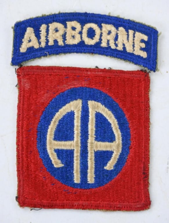 US WW2 82nd Airborne Division SSI
