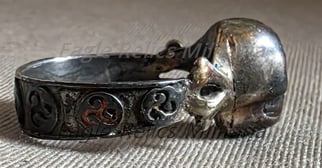 Silver SS Canteen ring