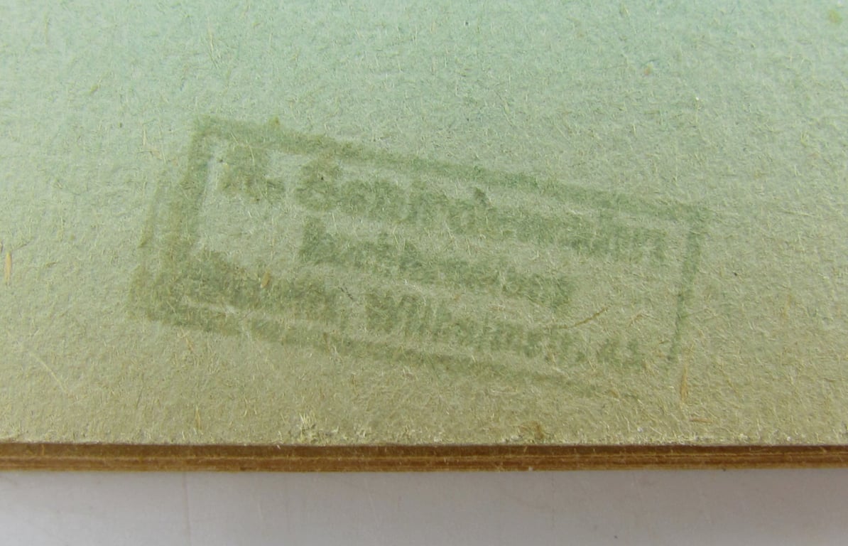 Booklet : "Karten- und Geländekunde (Maps and Topography)"