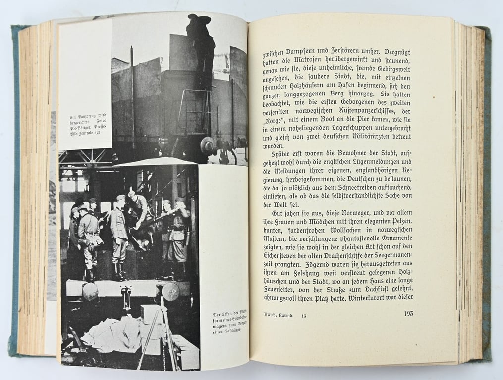 German KM Narvik Book