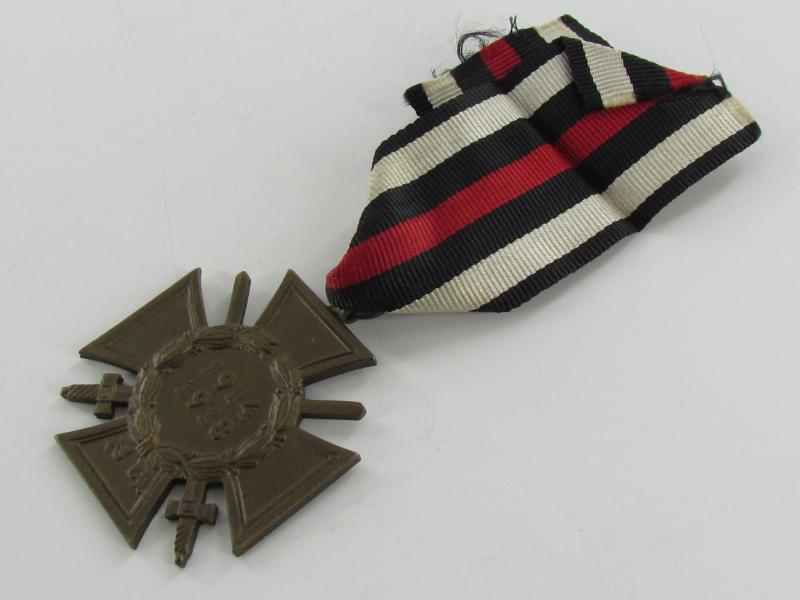 Ehrenkreuz für Frontkämpfer 1914-1918  ( Marked W.K. )